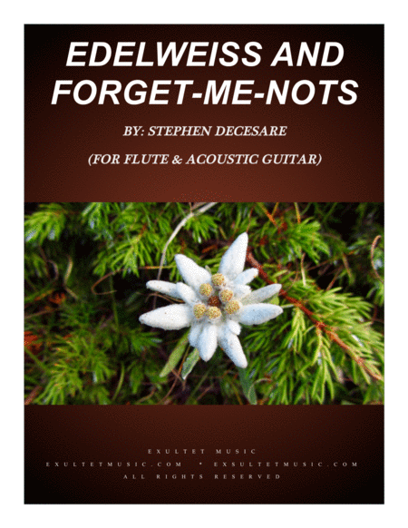 Edelweiss and Forget-Me-Nots (for Flute and Acoustic Guitar) image number null