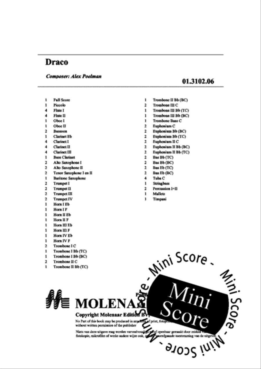 Draco Concert Band scores gallery preview page 4