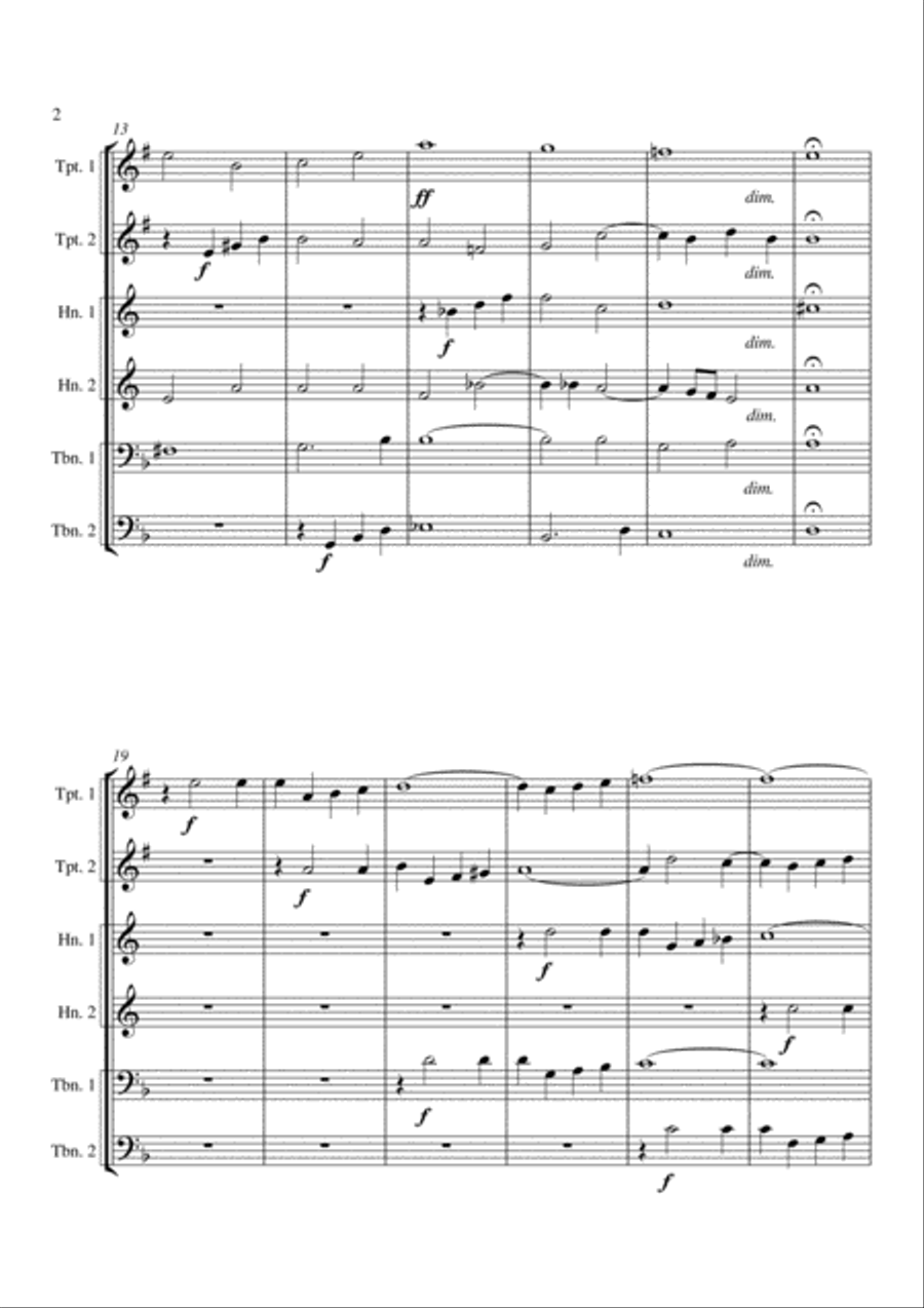 Abendlied Chamber Music scores gallery preview page 2