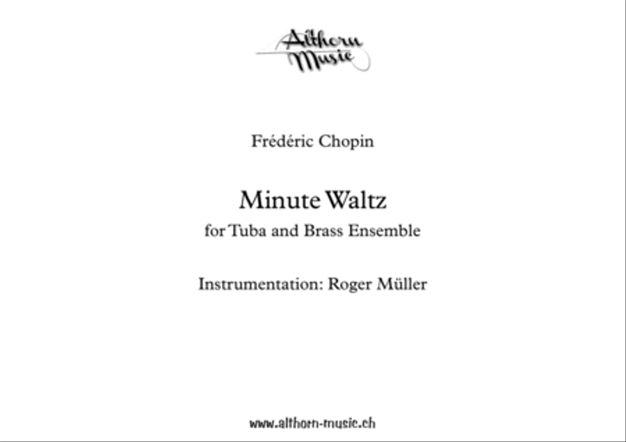 Minute Waltz for Tuba and Brass Choir