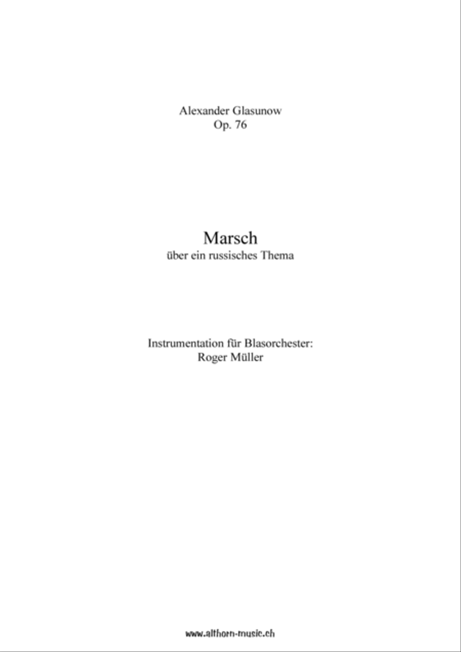 March on a Russian Theme