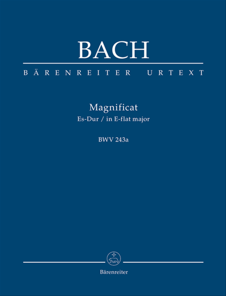 Magnificat E flat major, BWV 243a SSATB scores gallery preview page 1