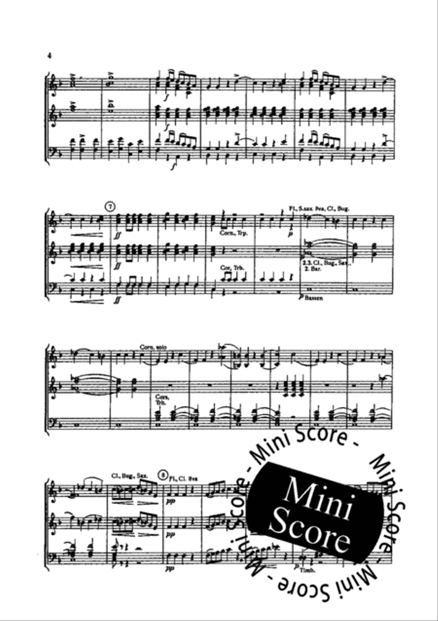 L'Impresario in Angustie L'Impresario in Angustie Concert Band scores gallery preview page 6