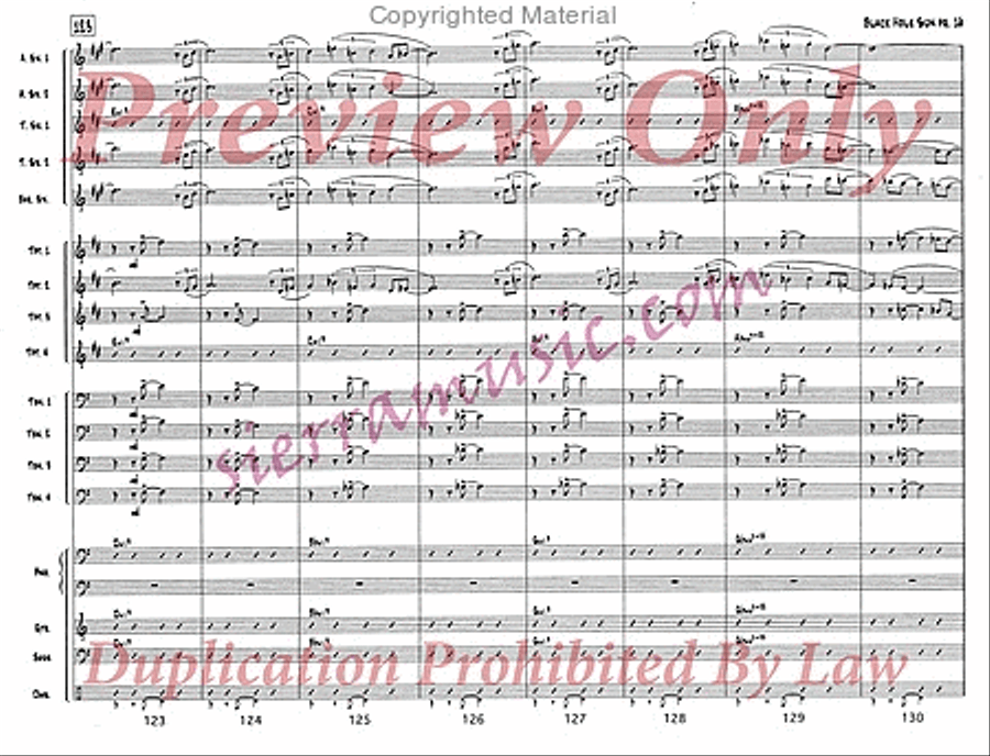 Black Hole Sun Black Hole Sun Jazz Ensemble scores gallery preview page 17