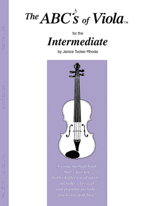 Book cover for The ABC's of Viola for the Intermediate - Book 2
