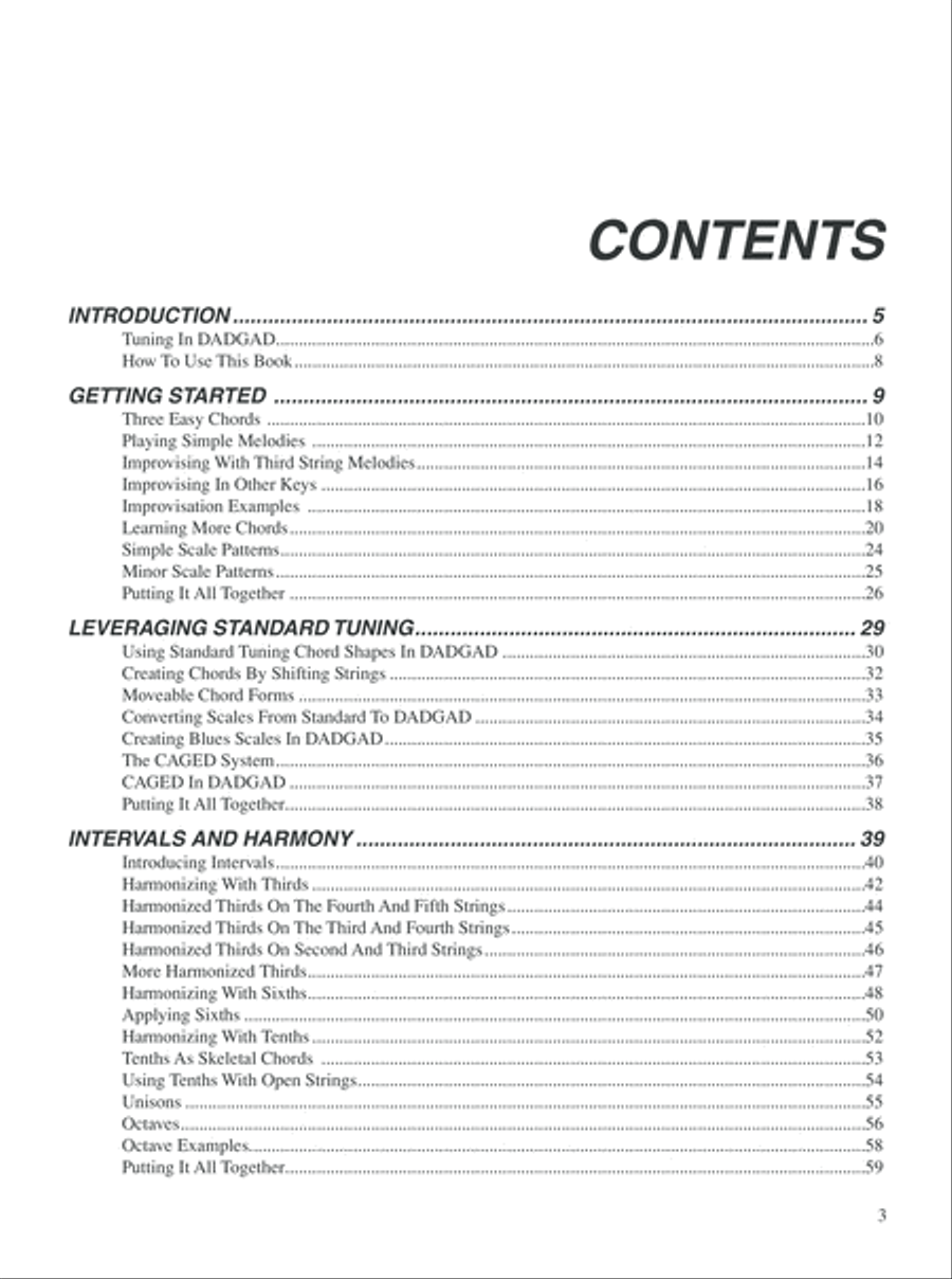 Understanding DADGAD for Fingerstyle Guitar Acoustic Guitar scores gallery preview page 9