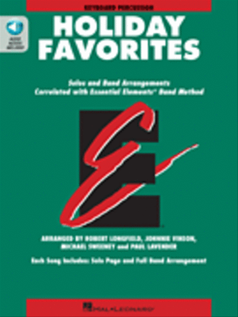 Essential Elements Holiday Favorites Concert Band Methods scores gallery preview page 1