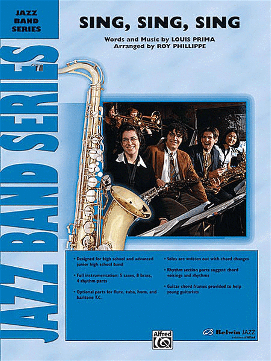 Sing, Sing, Sing Sing, Sing, Sing Jazz Ensemble scores gallery preview page 1