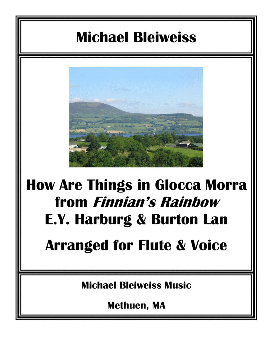 How Are Things In Glocca Morra Flute scores gallery preview page 1