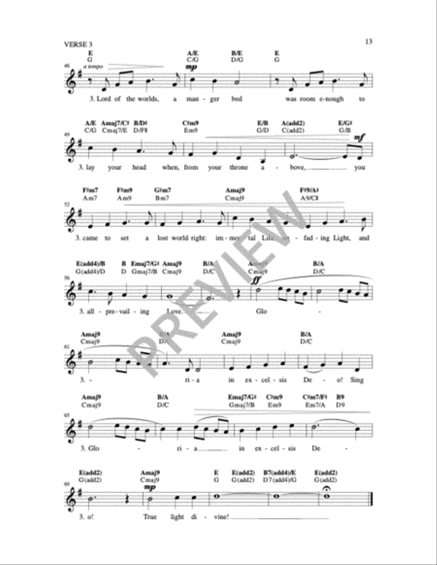 Light of the World 4-Part scores gallery preview page 3