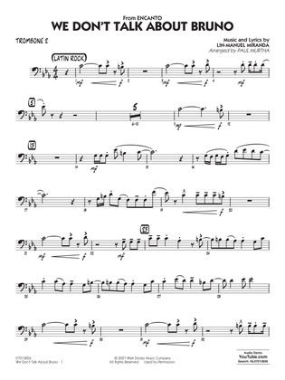 We Don't Talk About Bruno (from Encanto) (arr. Paul Murtha) - Trombone 2