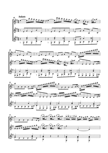Trio Sonata in Sol Maggiore image number null