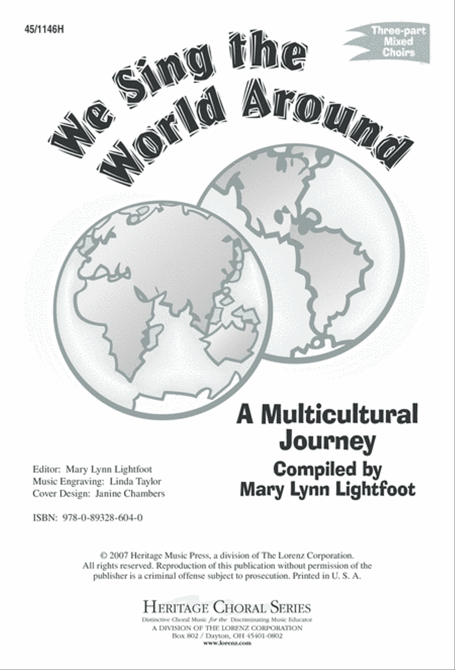 We Sing the World Around Choir scores gallery preview page 1