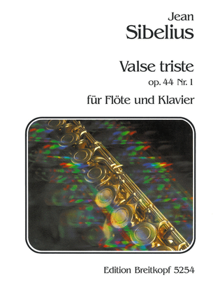 Book cover for Valse triste Op. 44/1