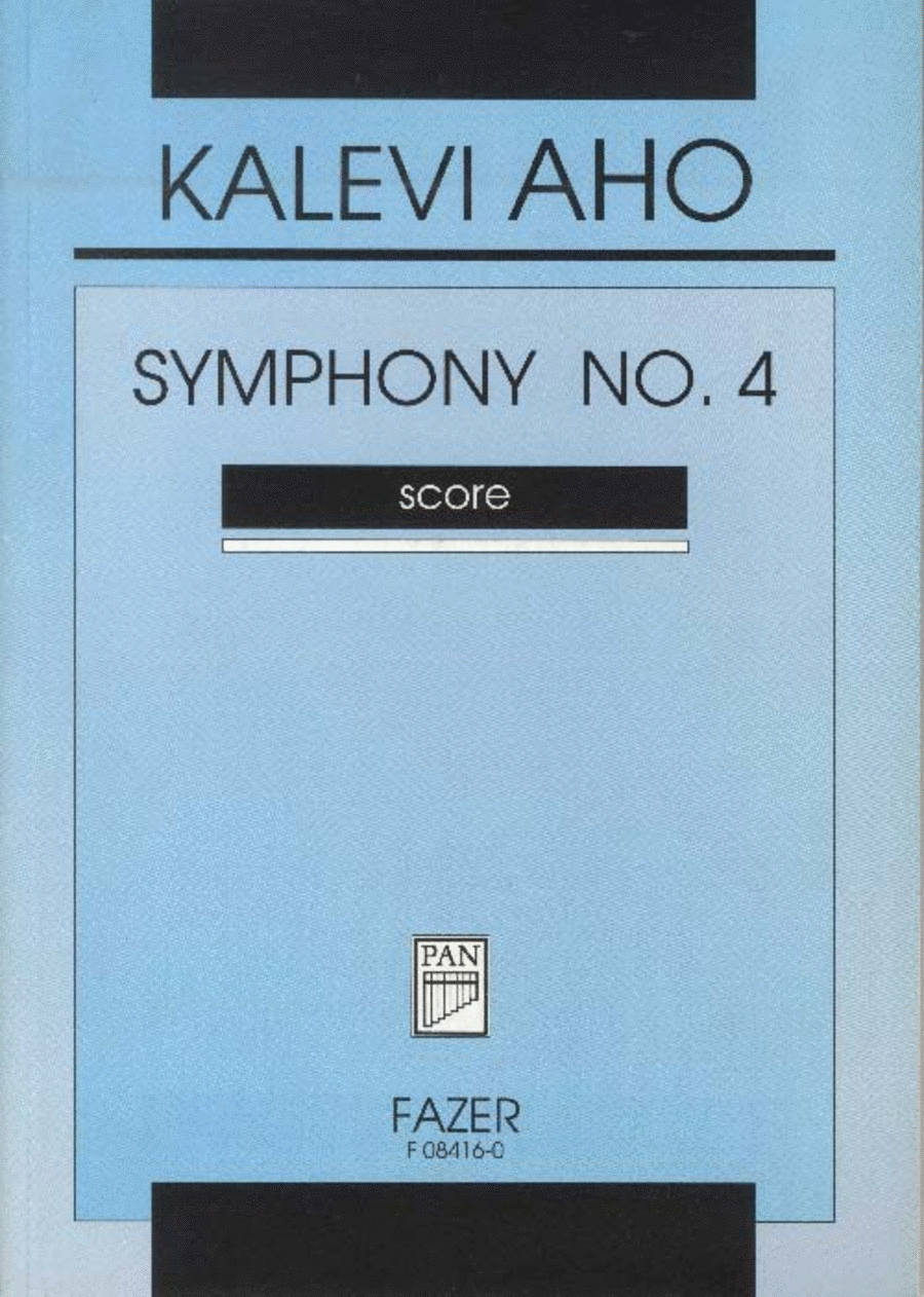 Symphony No. 4 - Score Orchestra scores gallery preview page 1