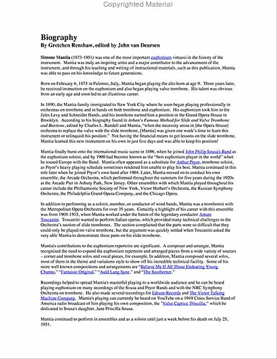 The Trombone Virtuoso an Advanced Method Trombone scores gallery preview page 4