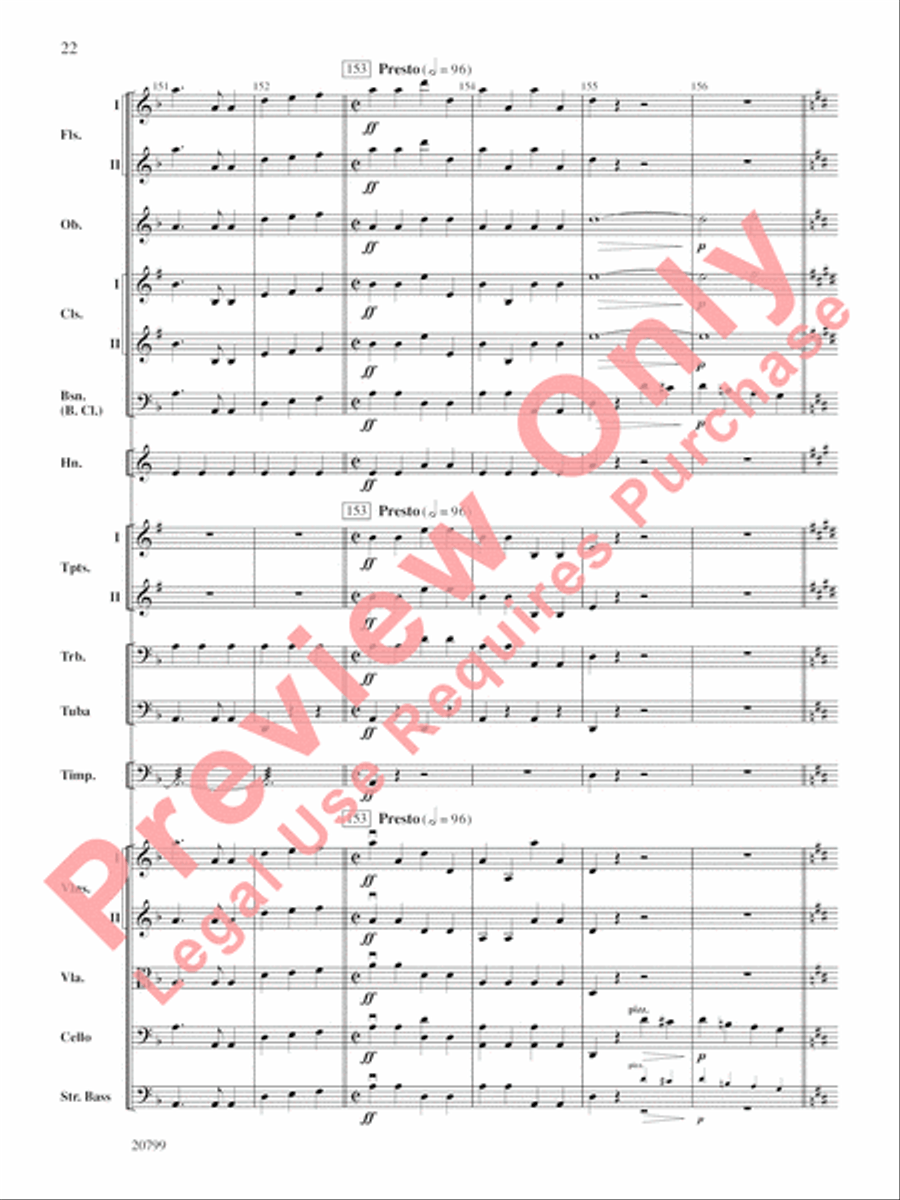 Symphony No. 9 Full Orchestra scores gallery preview page 23