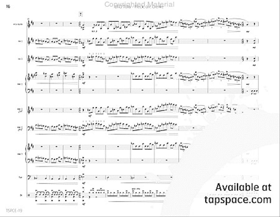 UFO Tofu UFO Tofu Percussion Ensemble scores gallery preview page 21