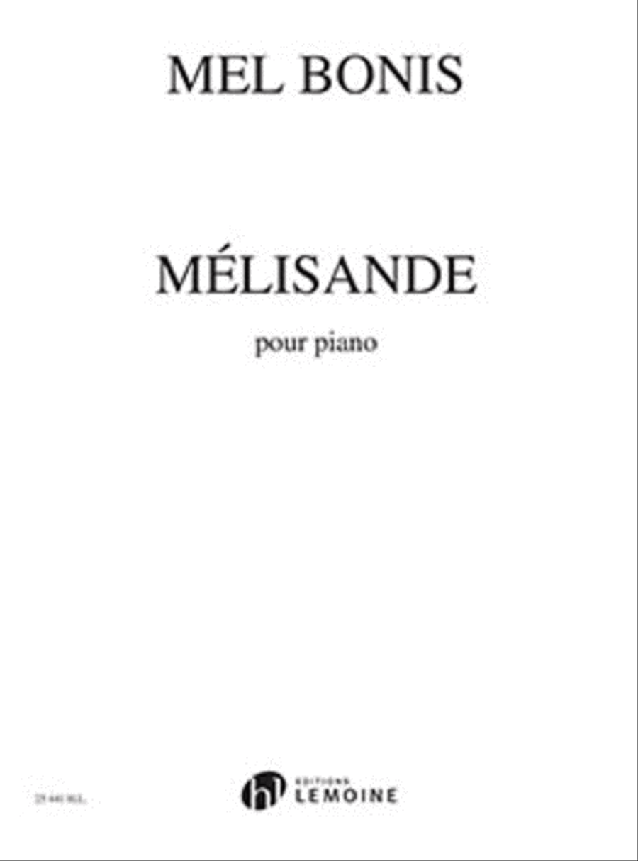 Melisande Melisande Piano Solo scores gallery preview page 1