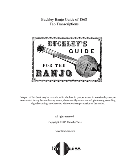 Buckley's Guide for the Banjo 1868