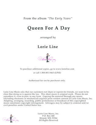 Book cover for Queen For A Day