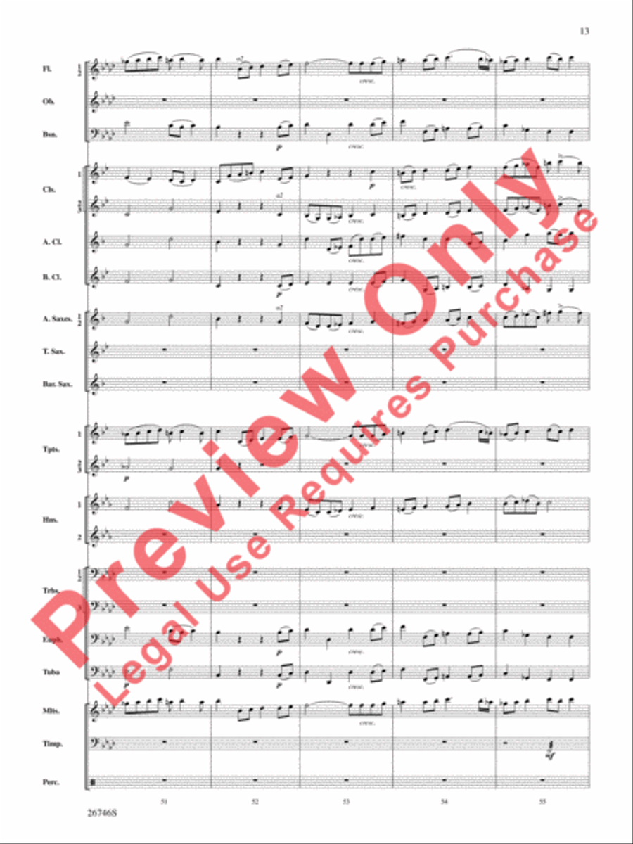 Ancient Aires and Dances Ancient Aires and Dances Concert Band scores gallery preview page 14