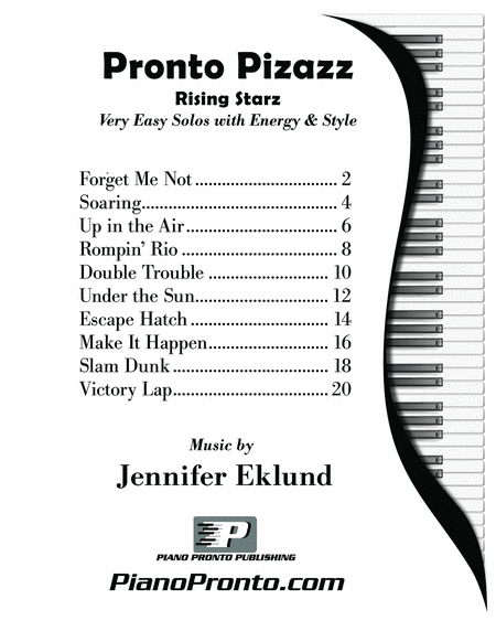 Rising Starz: Volume 1 (Primer Solos with Teacher Duets) (Songbook) image number null