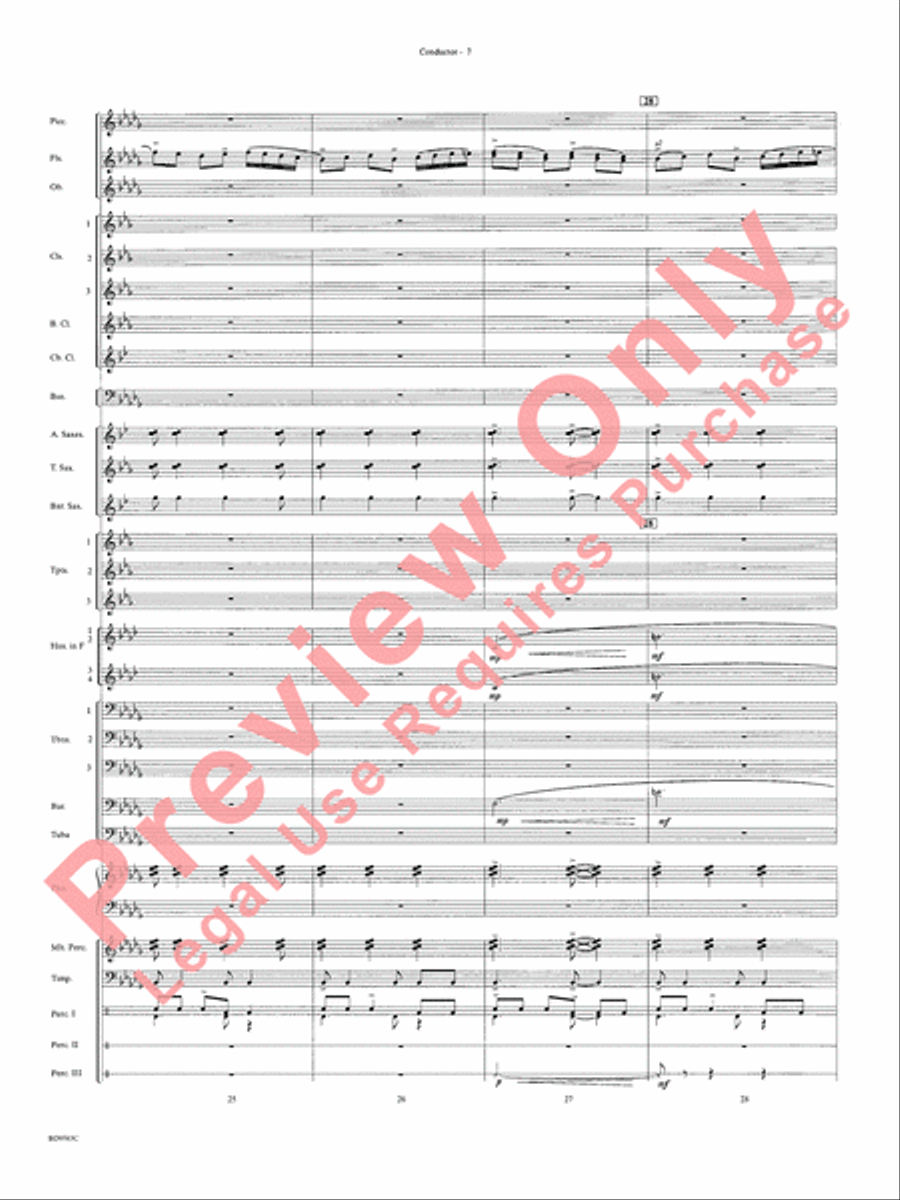 The Inferno The Inferno Concert Band scores gallery preview page 10