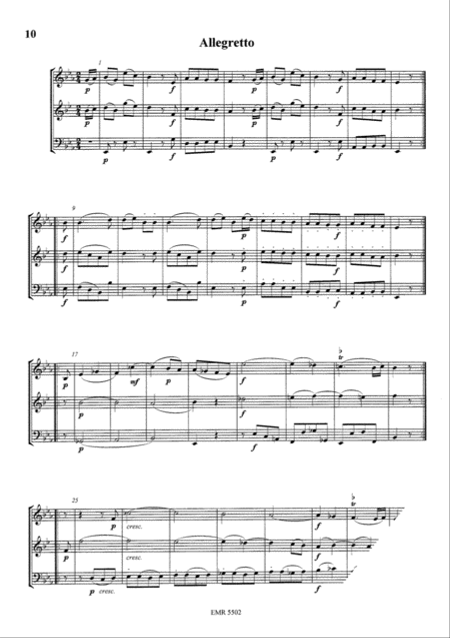 Divertimento IV Divertimento IV Cornet scores gallery preview page 6