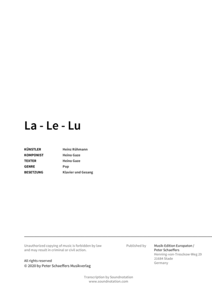 La - Le - Lu image number null