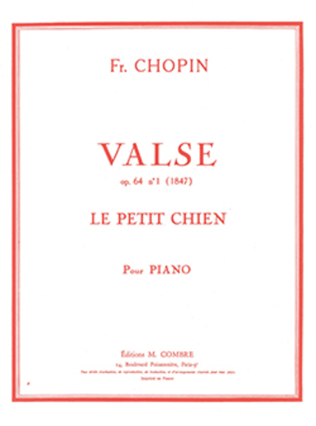 Valse Op.64, No. 1 Le petit chien