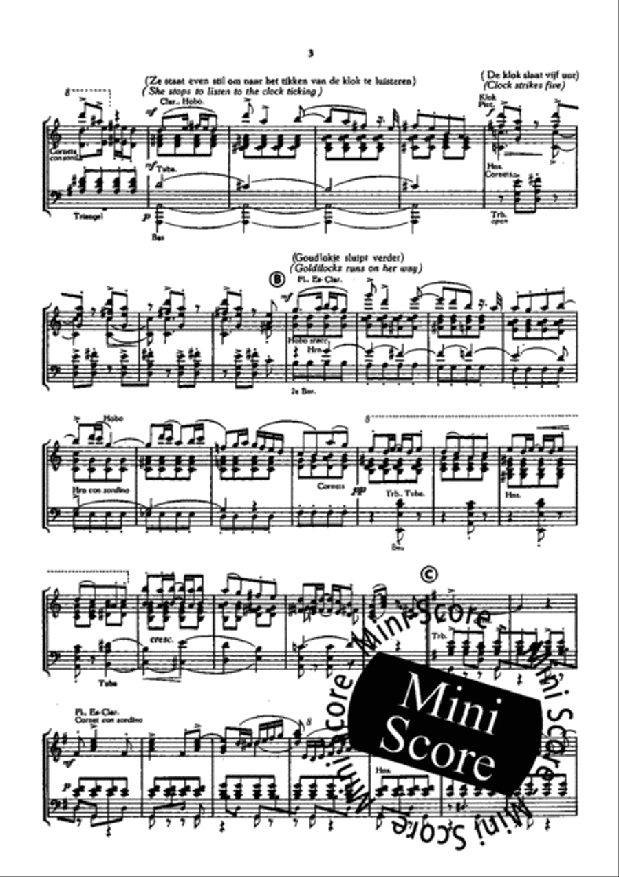The Three Bears Concert Band scores gallery preview page 4