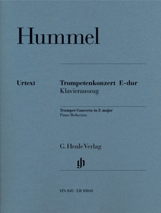 Book cover for Hummel - Concerto E Original Key And E Flat Tpt/Pno