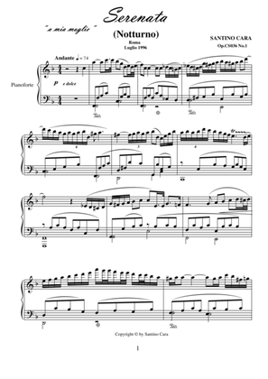Serenade and Contredanse for piano