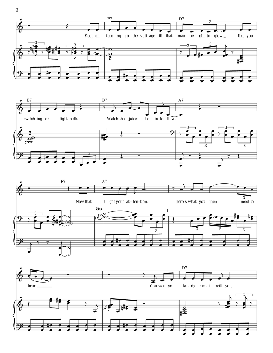 Push Da Button Push Da Button Voice scores gallery preview page 2