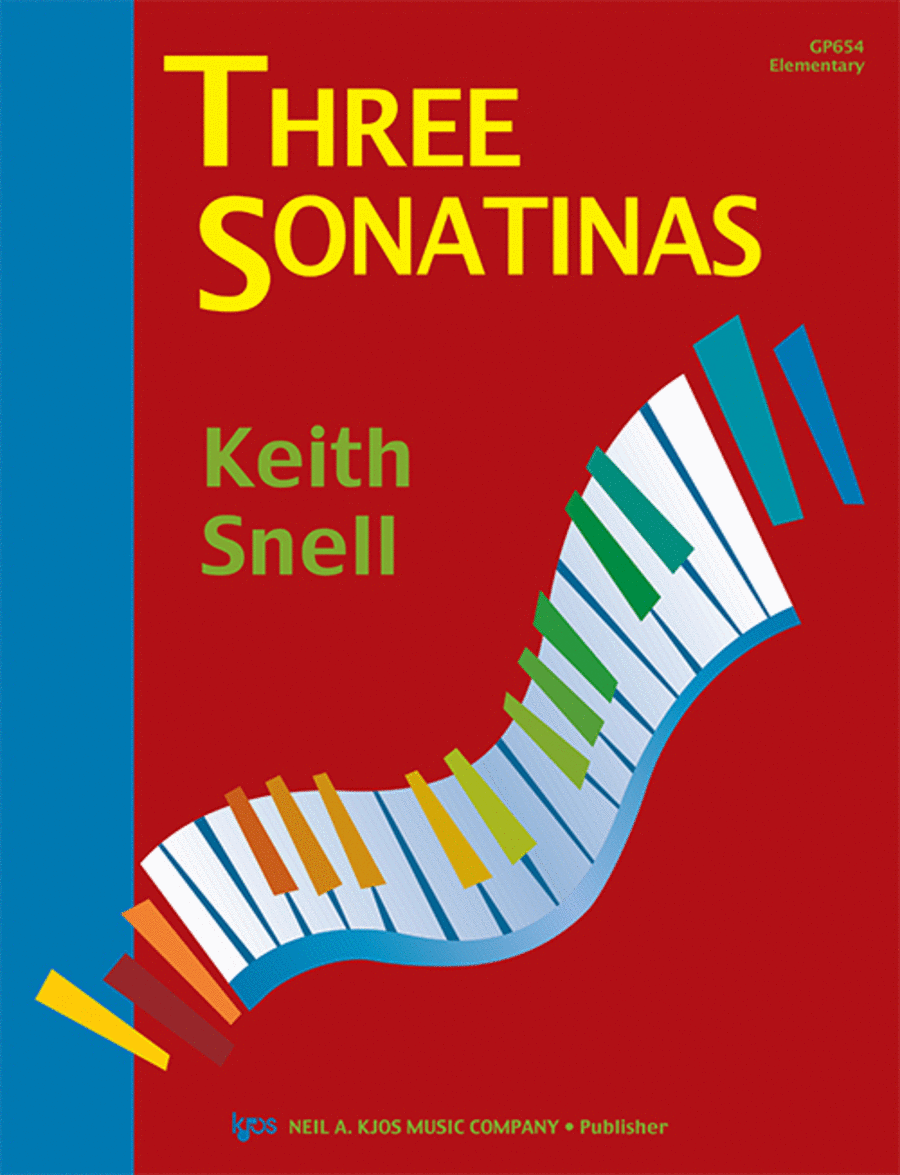 Book cover for Three Sonatinas