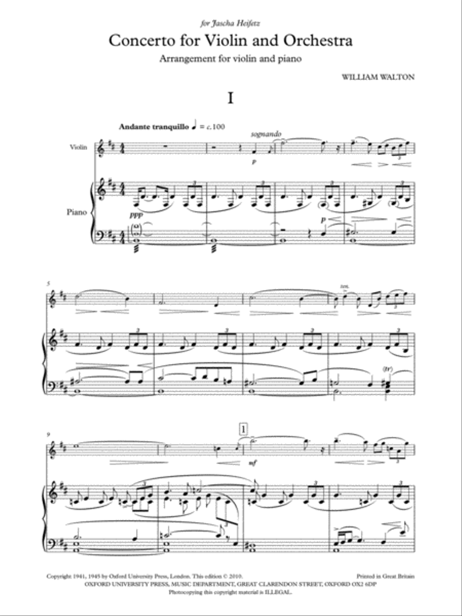 Violin Concerto Violin Solo scores gallery preview page 2