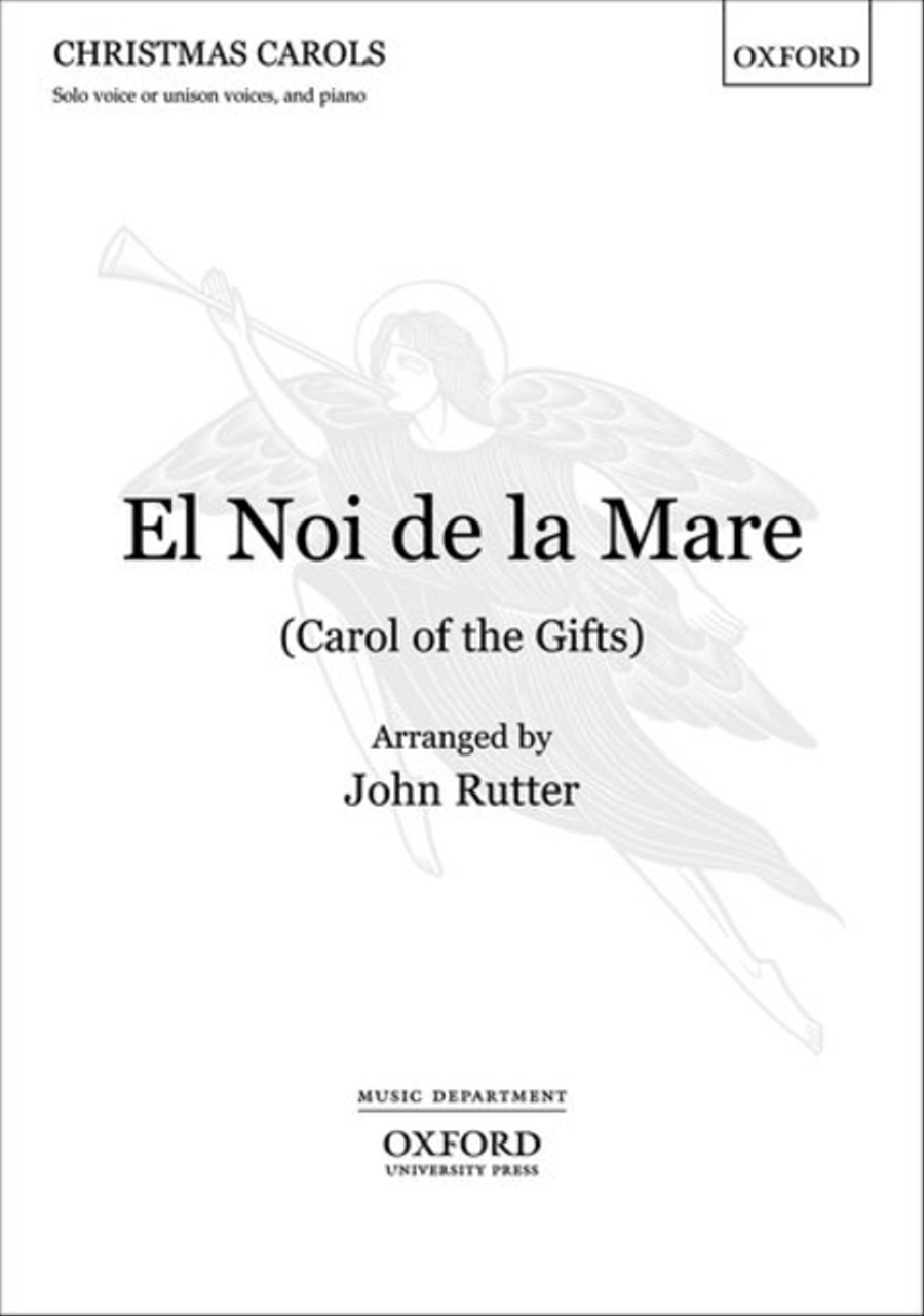 El Noi de la Mare (Carol of the Gifts) Unison Choir scores gallery preview page 1