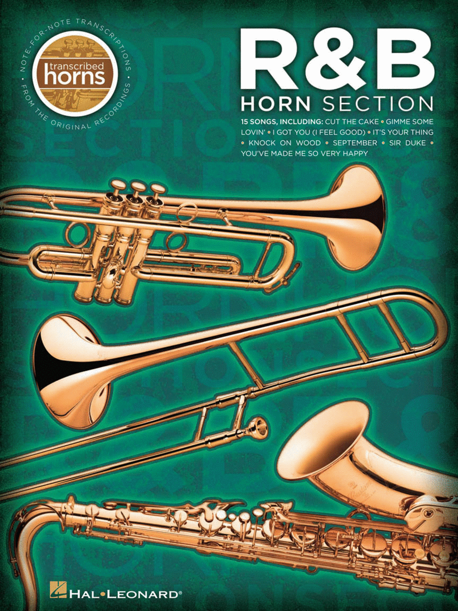 R&B Horn Section Saxophone scores gallery preview page 1
