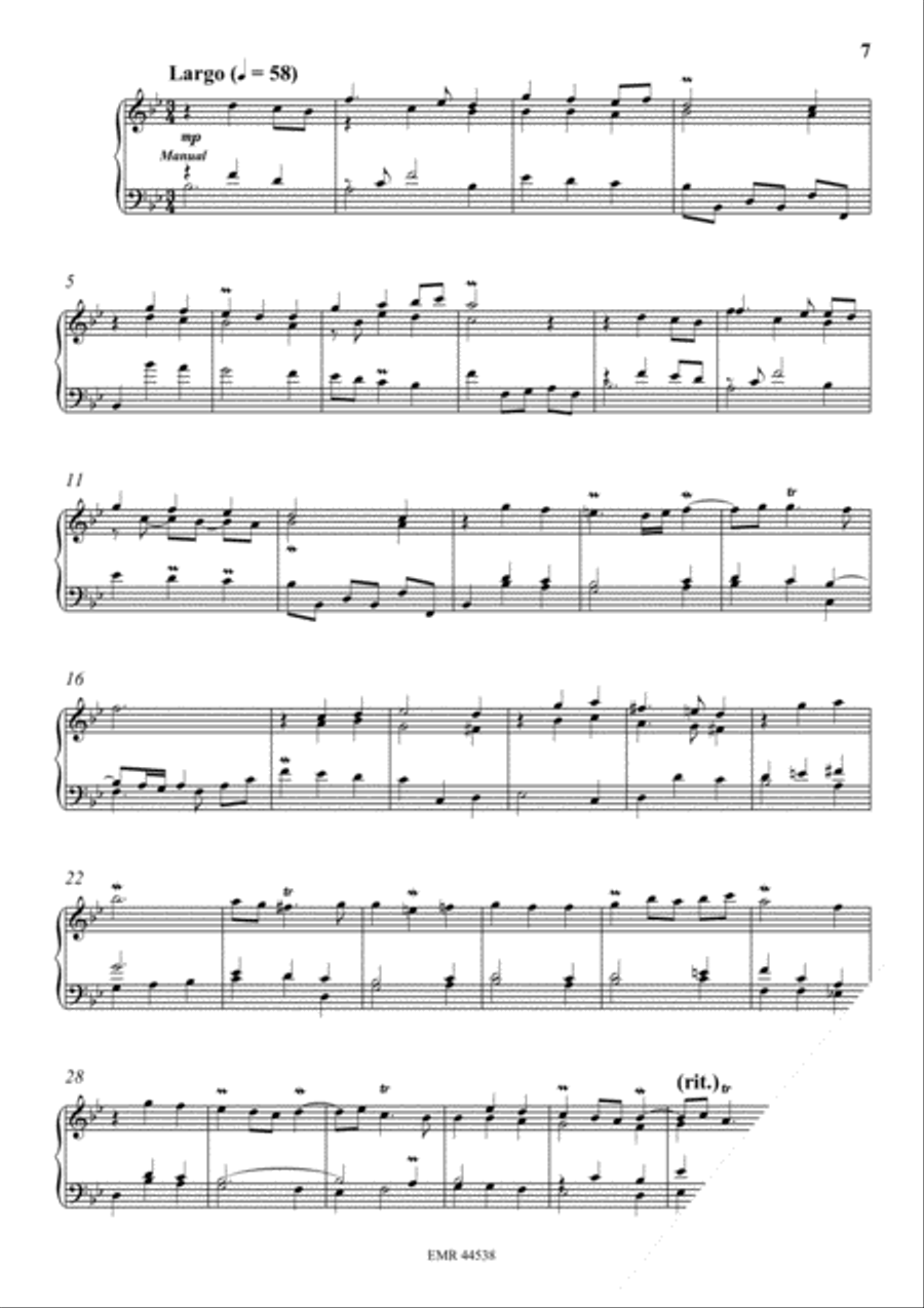 Concerto Bb Major Bass Recorder scores gallery preview page 5