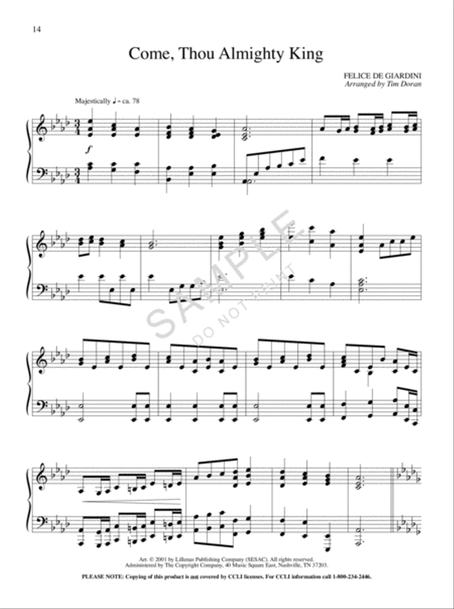 Hymns Unending Hymns Unending Piano Solo scores gallery preview page 2