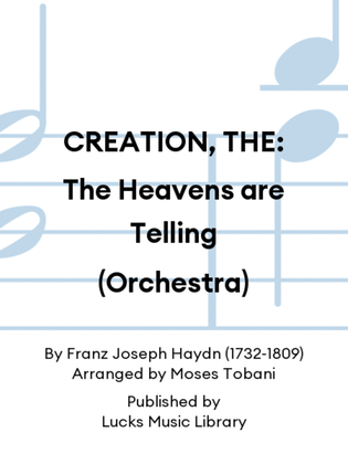 Book cover for CREATION, THE: The Heavens are Telling (Orchestra)