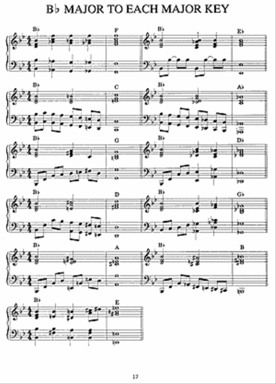 Complete Book of Modulations for the Pianist Piano Method scores gallery preview page 3