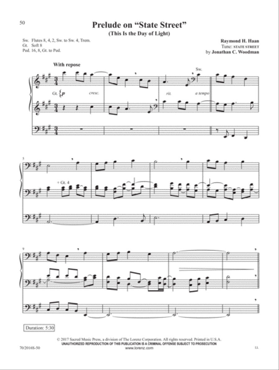 Preludes and Meditations Preludes and Meditations Organ Solo scores gallery preview page 22