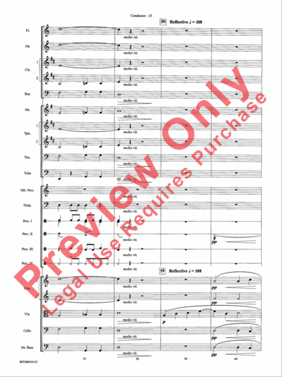 Dark Adventure Full Orchestra scores gallery preview page 18