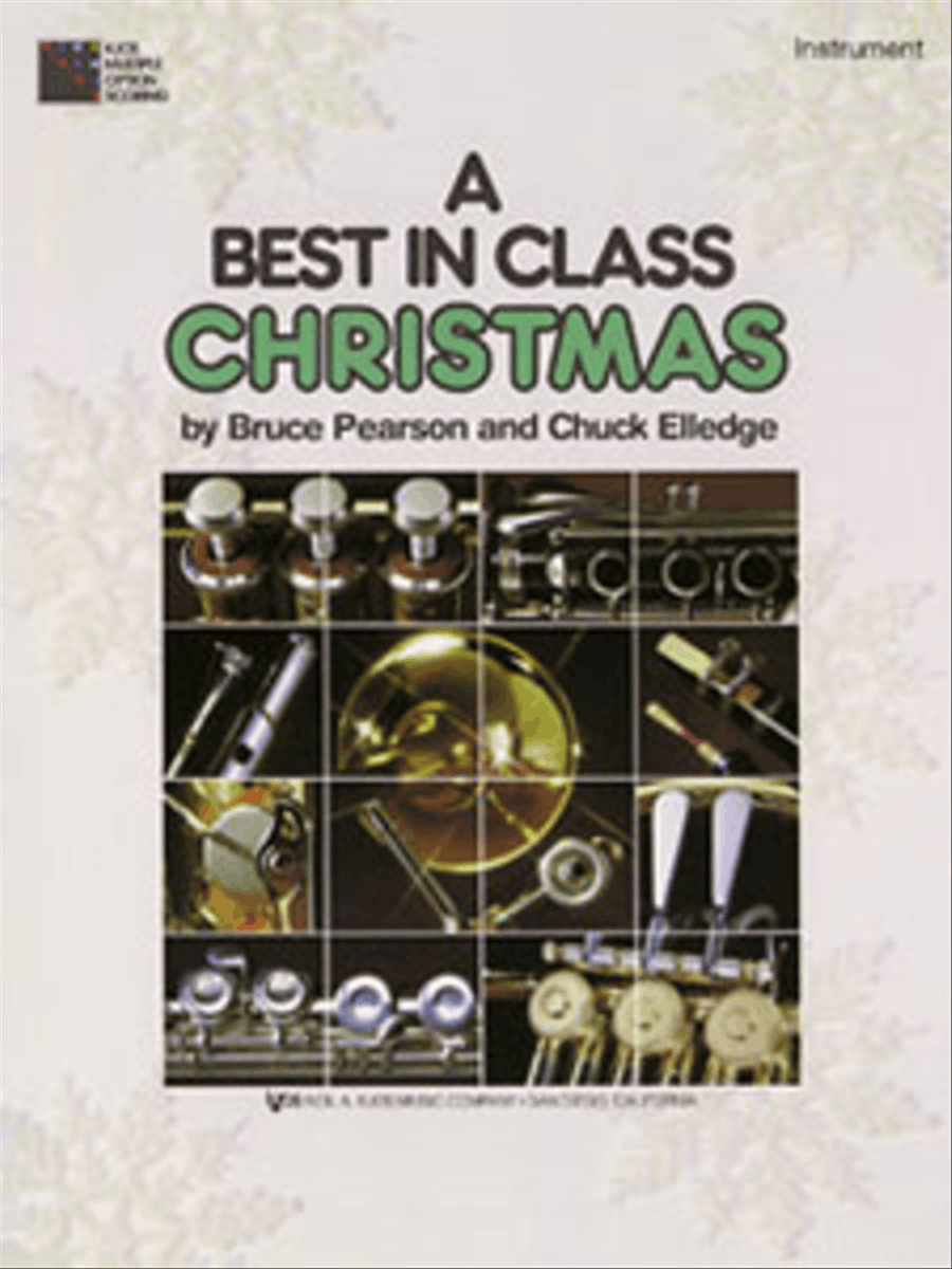 Best In Class Christmas, A - Eb Baritone Sax Concert Band Methods scores gallery preview page 1
