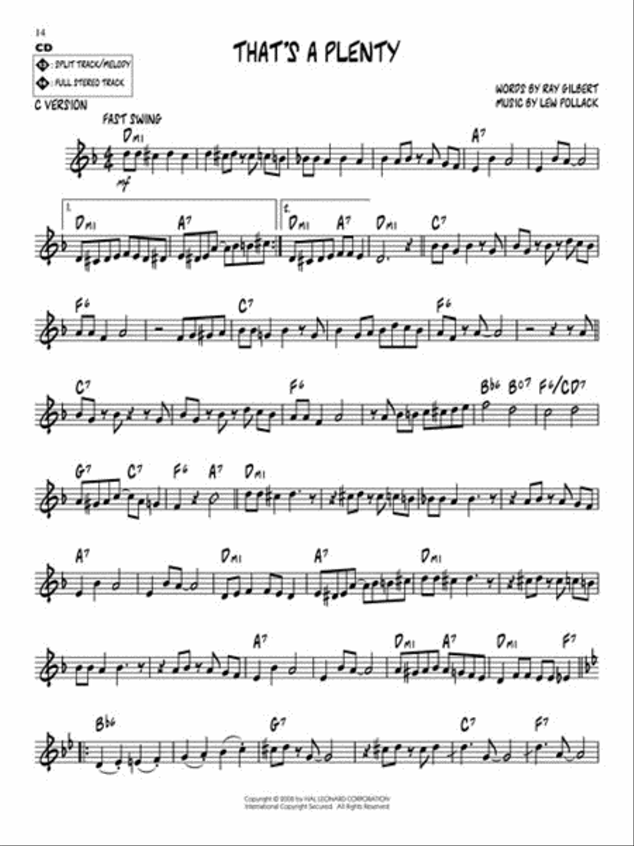 Dixieland C Instrument scores gallery preview page 6