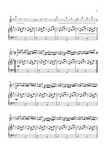 "Canon" by Pachelbel - Version for FLUTE SOLO with PIANO image number null