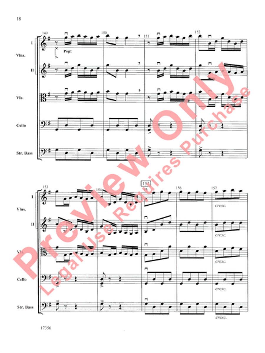 Alla Tchaikovsky String Orchestra scores gallery preview page 19