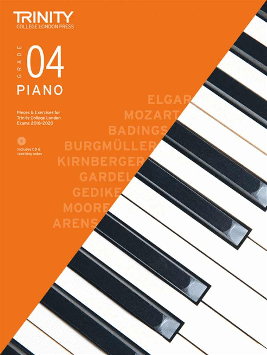 Piano Exam Pieces & Exercises 2018-2020: Grade 4 (book, CD & teaching notes) Piano Method scores gallery preview page 1